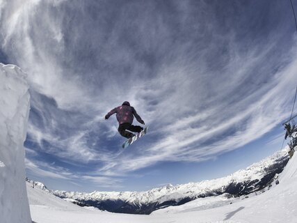 Dove praticare snowboard  in Trentino, vacanza snowboard