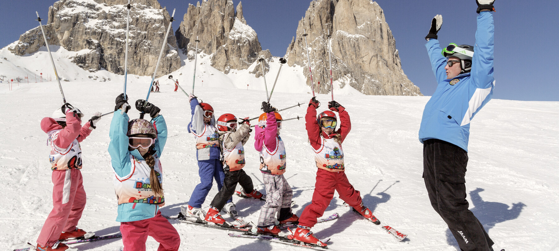 Nauka jazdy na nartach w Trentino