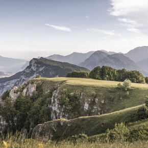 Blick nach Süden: der Gardasee | © Garda Trentino 