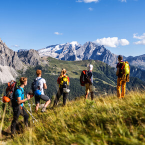 Vícedenní trekking v Dolomitech