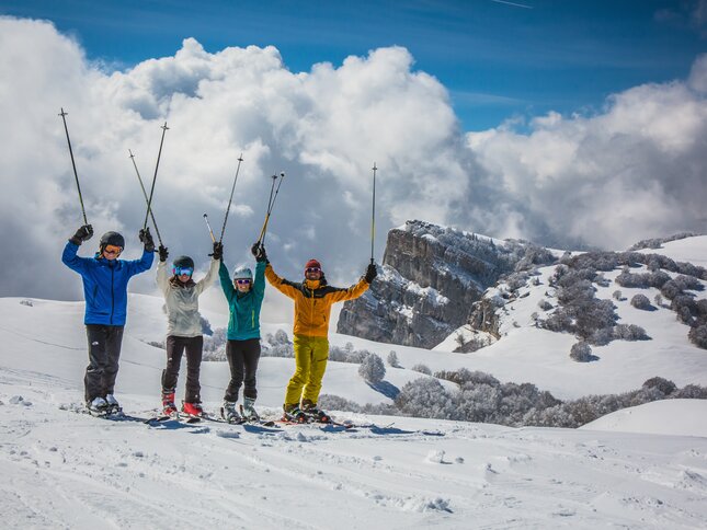 Het skigebied Polsa-San Valentino-San Giacomo