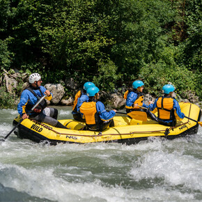 Rafting auf dem Noce-Fluss mit Trentino Wild
