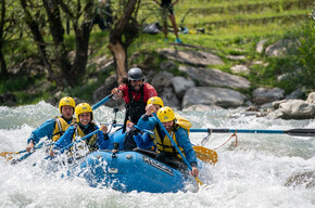 Rafting on the Noce River with X Raft
