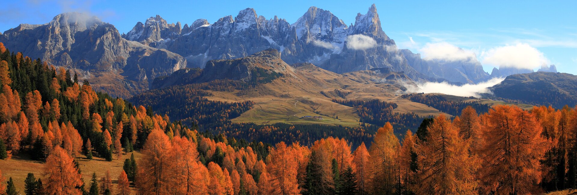 Panoramas to be photographed in Trentino