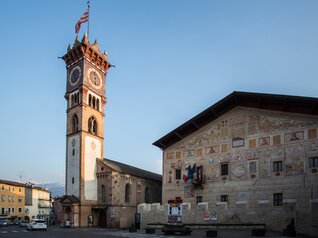 Cavalese - Historical buildings the Palazzo della Magnifica Comunità di Fiemme