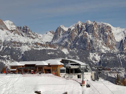 Skizentrum Alpe Lusia - Moena , Skifahren Trentino Dolomiti