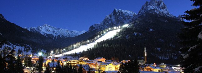 Skigebiet Pozza di Fassa-Aloch-Buffaure, Skiurlaub in den Dolomiten