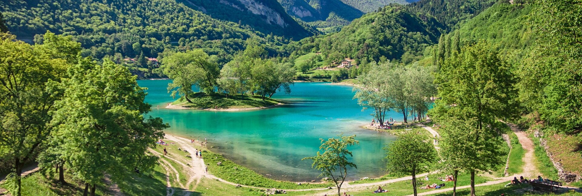 Jezioro Tenno, trekking