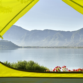 In tenda, camper o bungalow