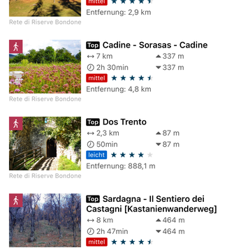 App Trentino Outdoor #2