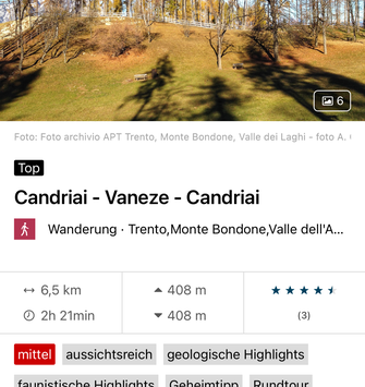App Trentino Outdoor #3