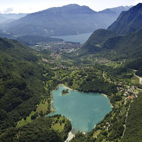 Lake Tenno from above | © North Lake Garda Trentino 