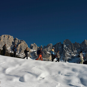 Winterwandern in Val Venegia | © APT Val di Fiemme
