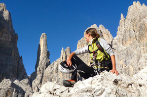 Klettersteig Felice Spellini, Brentadolomiten | © APT Madonna di Campiglio, Pinzolo, Val Rendena