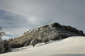 Bes Corna Piana in inverno | © APT Rovereto Vallagarina Monte Baldo