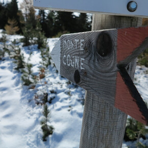 Trekking zum Monte Cogne im Winter | © APT Trento 
