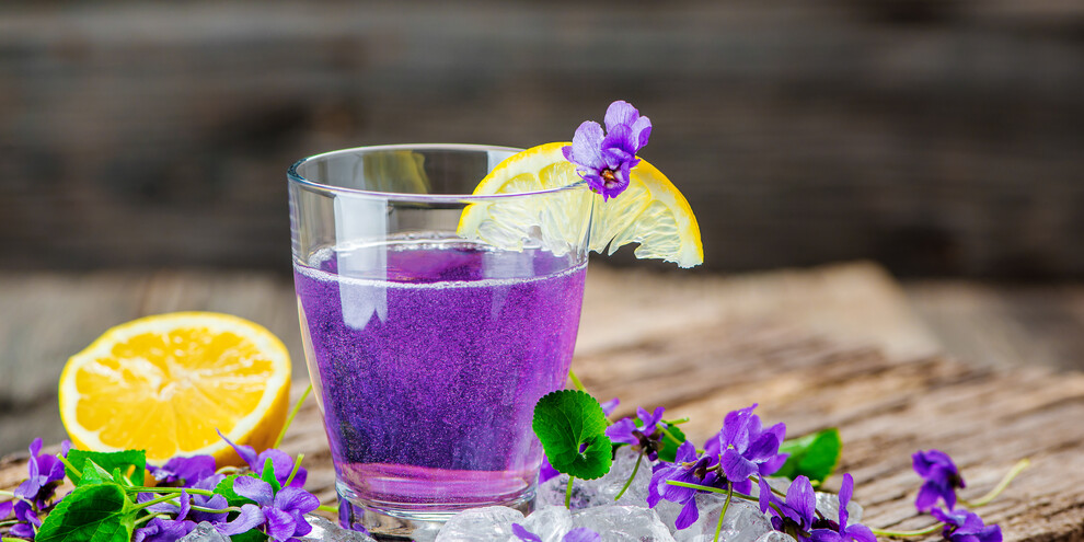Violet syrup