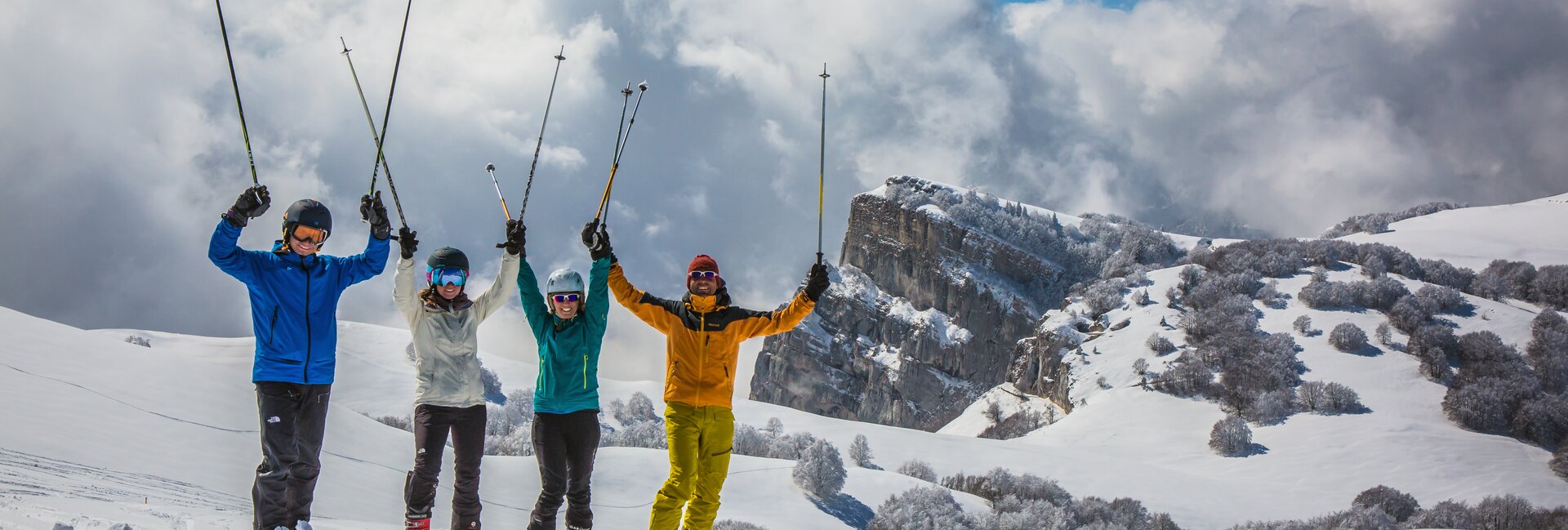 Het skigebied Polsa-San Valentino-San Giacomo