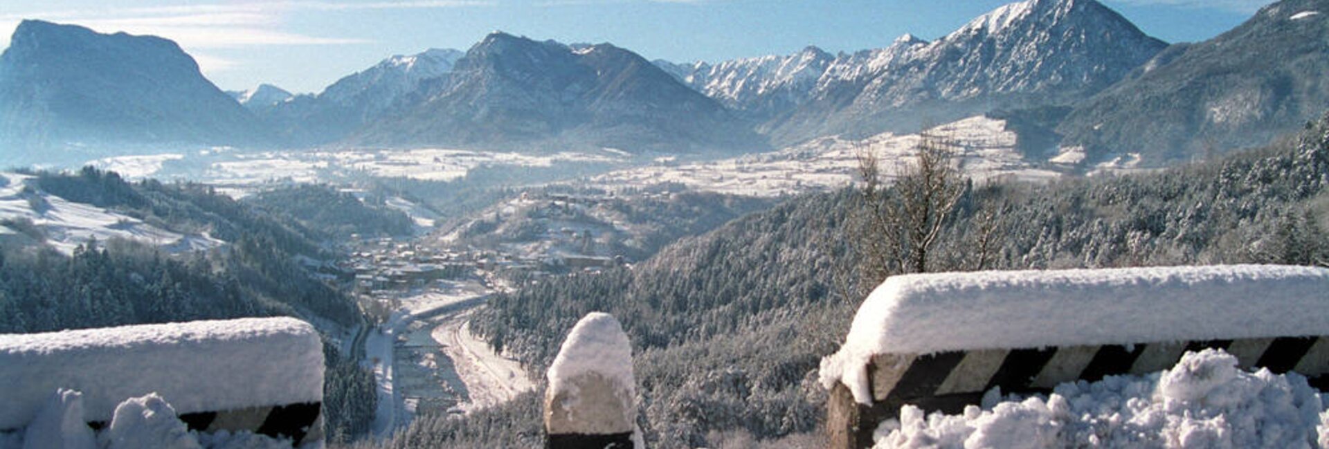Terme di Comano-Dolomiti di Brenta, panoramica inverno