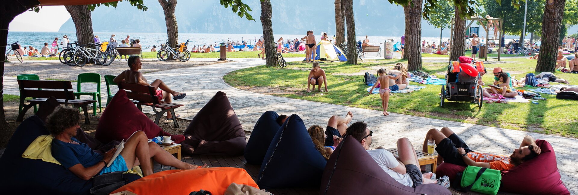 Riva del Garda: an oasis among beaches, the lake and the mountain
