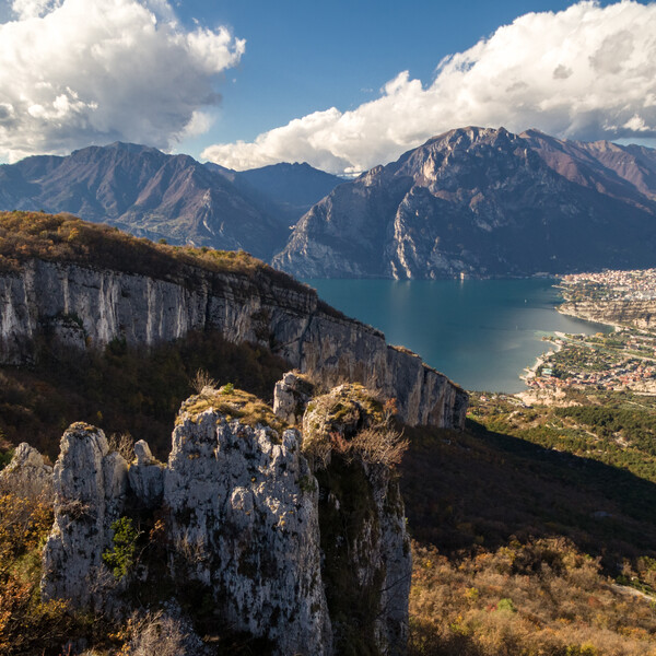 Lake Garda’s Trentino shore, Comano Terme, Valle di Ledro and Valle...