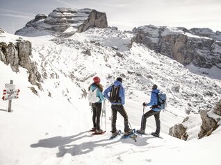Madonna di Campiglio - Winterurlaub in Italien - Schneeschuhwandern