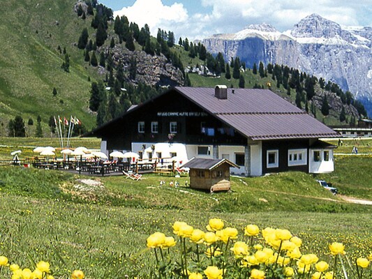 Alpine Schutzhütte Ciampac - Canazei - Fassatal