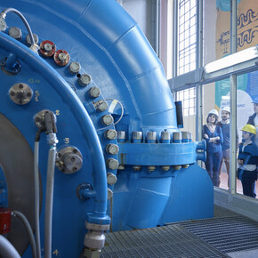 Vodní elektrárna v Riva del Garda 