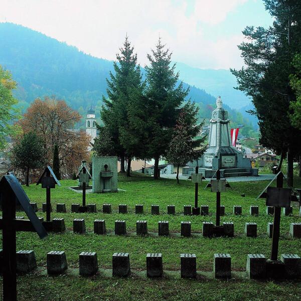 The Austro-Hungarian monumental cemetery in Bondo
