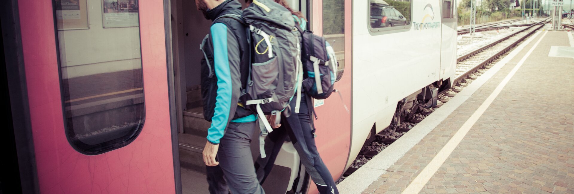 Malè - Jak se k nám dostanete vlakem - Nádraží Trento Malé Mezzana